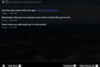 Leverage ‘Type’ on Your Mac to Document Ideas Instantly Before They Slip Away