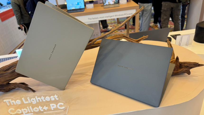 CES 2025: The Asus Zenbook A14 – A Featherweight Laptop That Could Relieve My Back Pain