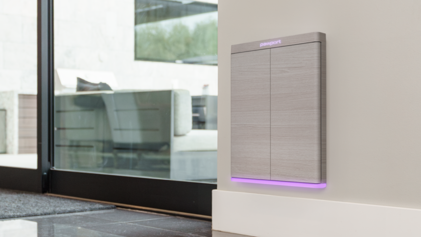 CES 2025 Unveils Sleek and Enhanced Security Features of the Latest Smart Pet Door