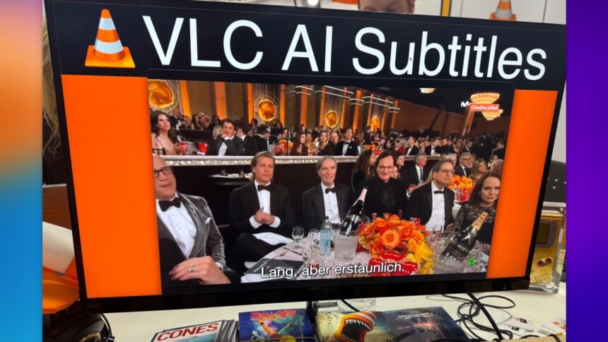 VLC Media Player Unveils Offline AI-Powered Subtitles at CES 2025