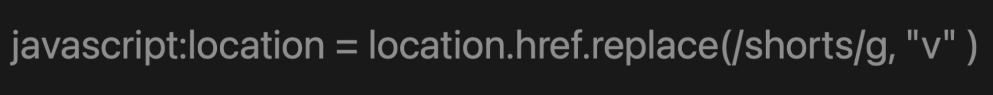 A JavaScript bookmarklet