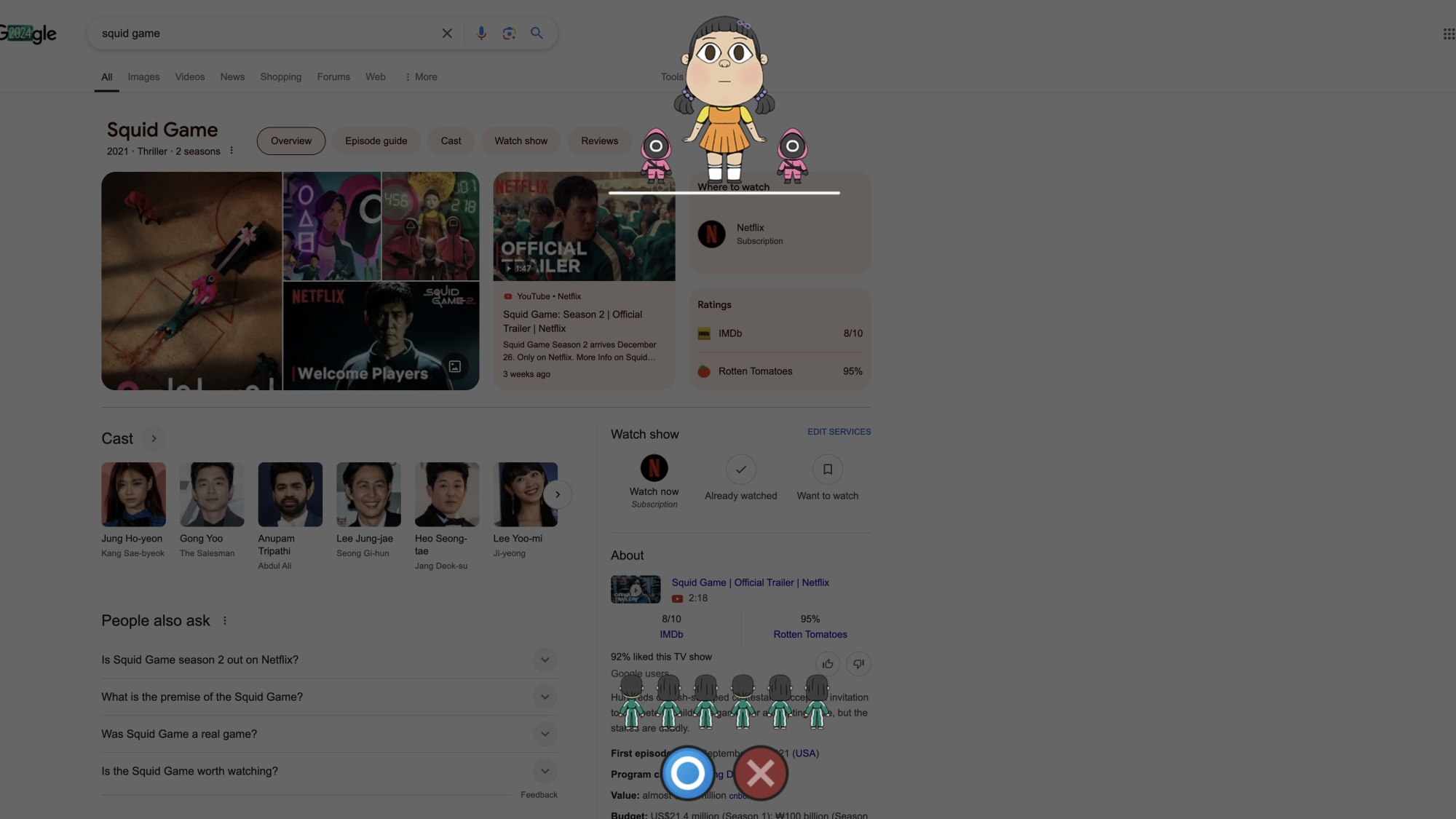 Google's Squid Game