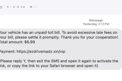 Beware of the Latest Text Message Phishing Scheme Targeting iPhone Users