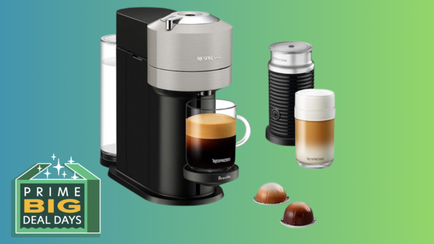 Exclusive Early Prime Day Offer on Nespresso Vertuo Coffee Machine
