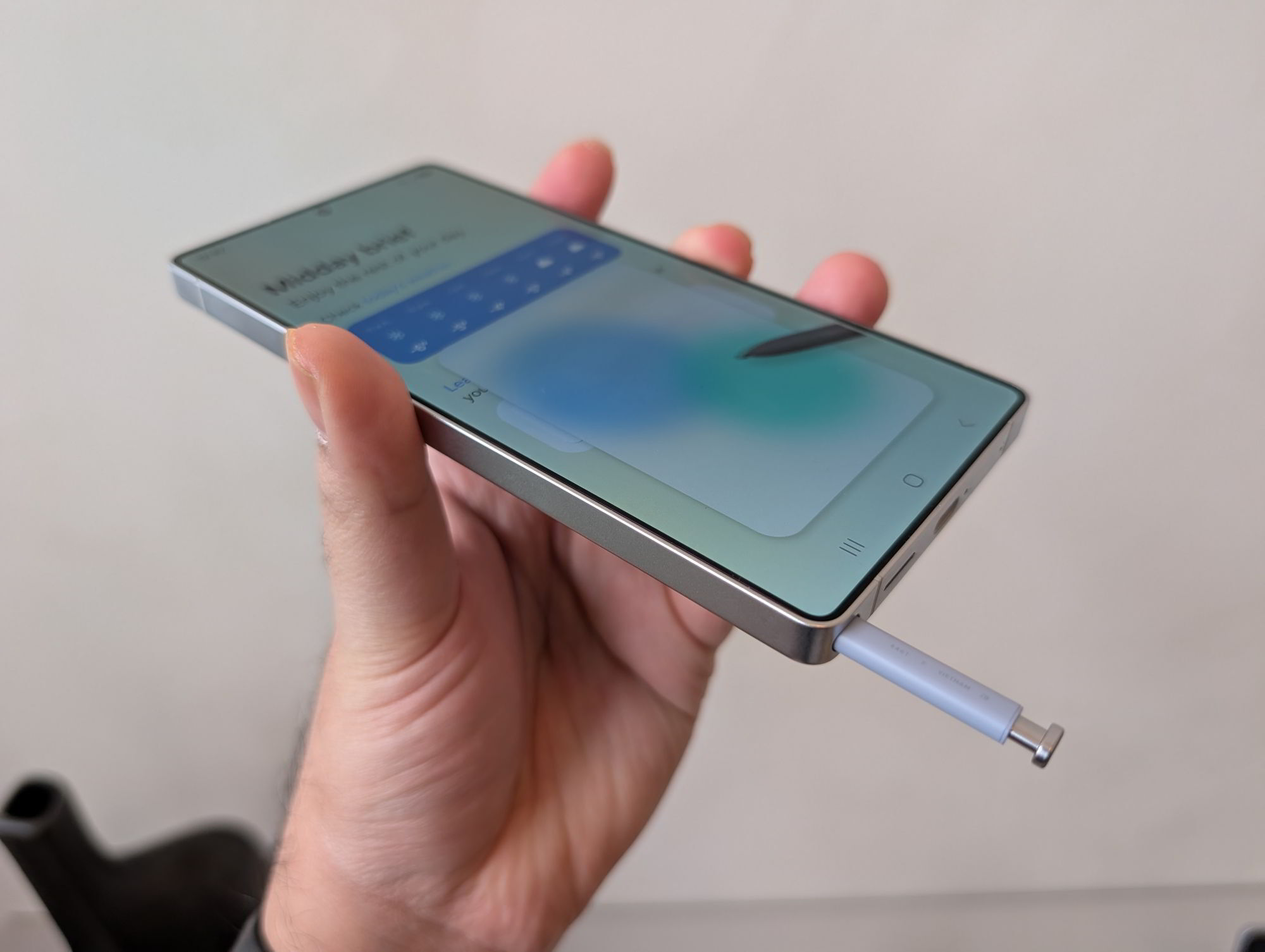 The new Samsung Galaxy S25 Ultra