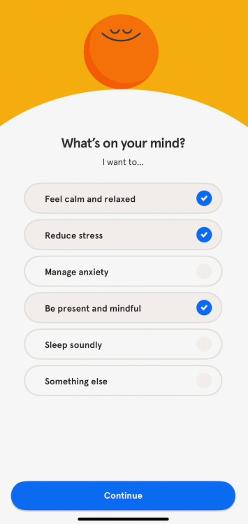 Headspace app