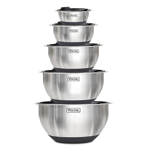 VIKING Culinary Stainless Steel Mixing Bowl Set