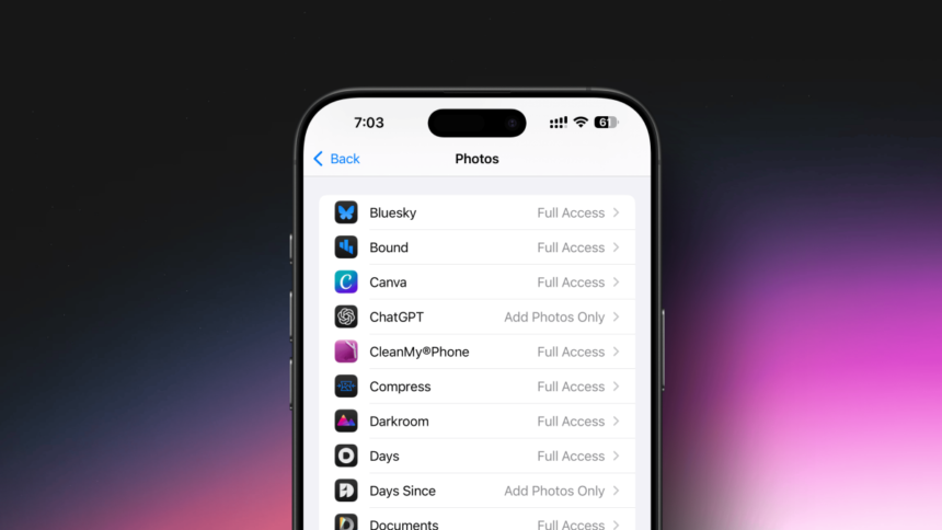 Verify the Apps That Have Access to Your iPhone Photos