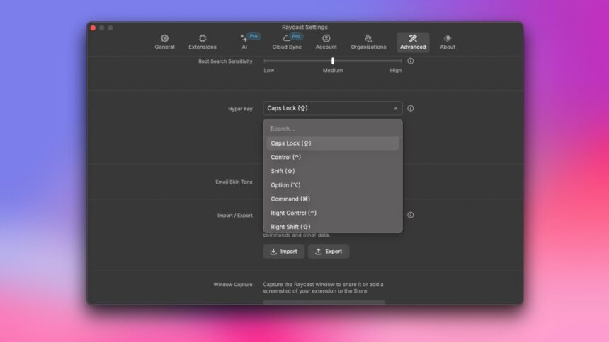 Raycast’s Newest Update Streamlines the Process of Creating Keyboard Shortcuts on Mac
