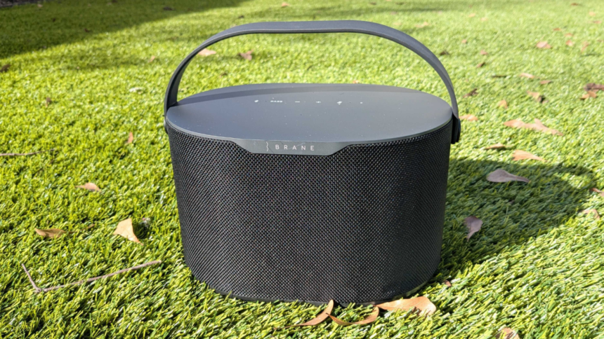 Introducing the Brane X: A Premium Portable Smart Speaker Boasting Exceptional Bass Performance