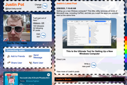 Transform Your Bluesky Profile with a Nostalgic MySpace Aesthetic