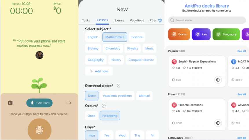 Top Apps to Transform Your Studying Experience into Something Enjoyable