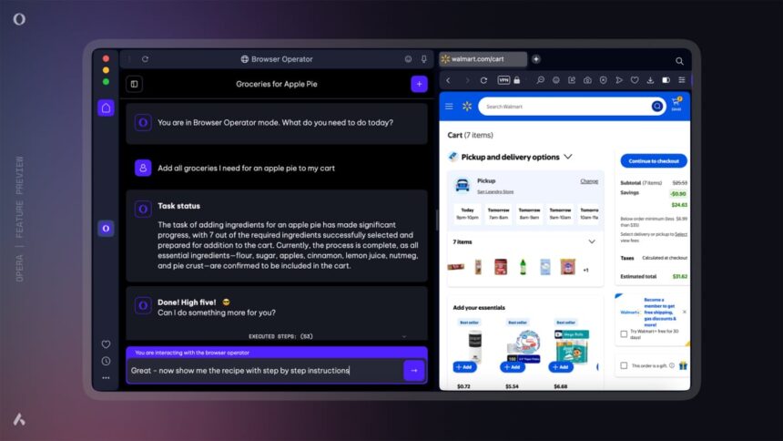 Opera Introduces AI-Powered ‘Browser Operator’ to Automate User Tasks