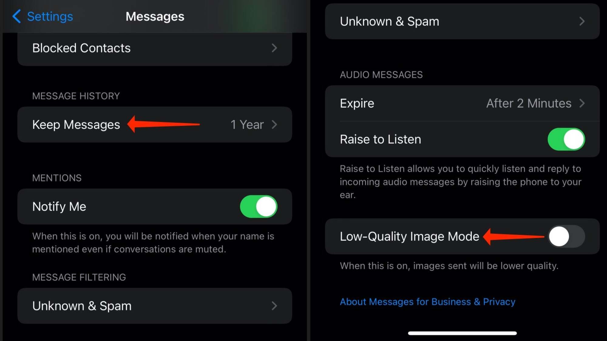 Automatically deleting old iMessage chats.