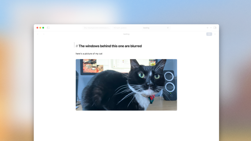 This Mac Application for Screen Blurring Significantly Enhanced My Concentration