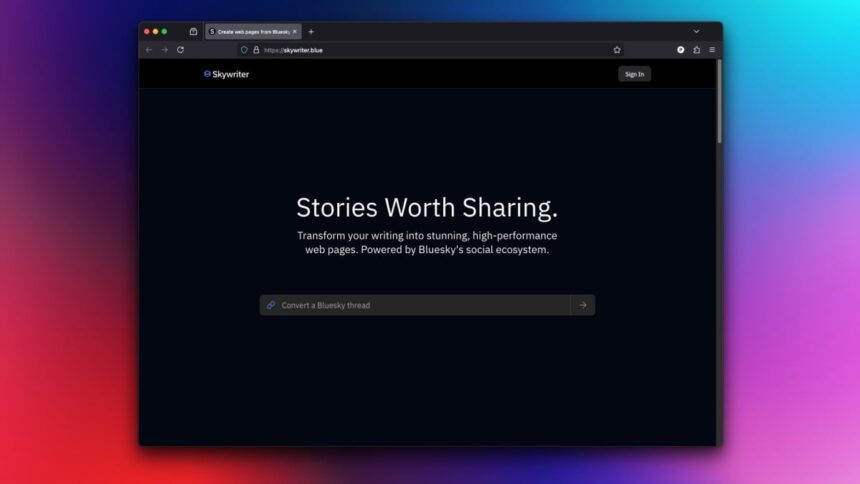 Transforming Bluesky and Threads into Readable Articles with Skywriter