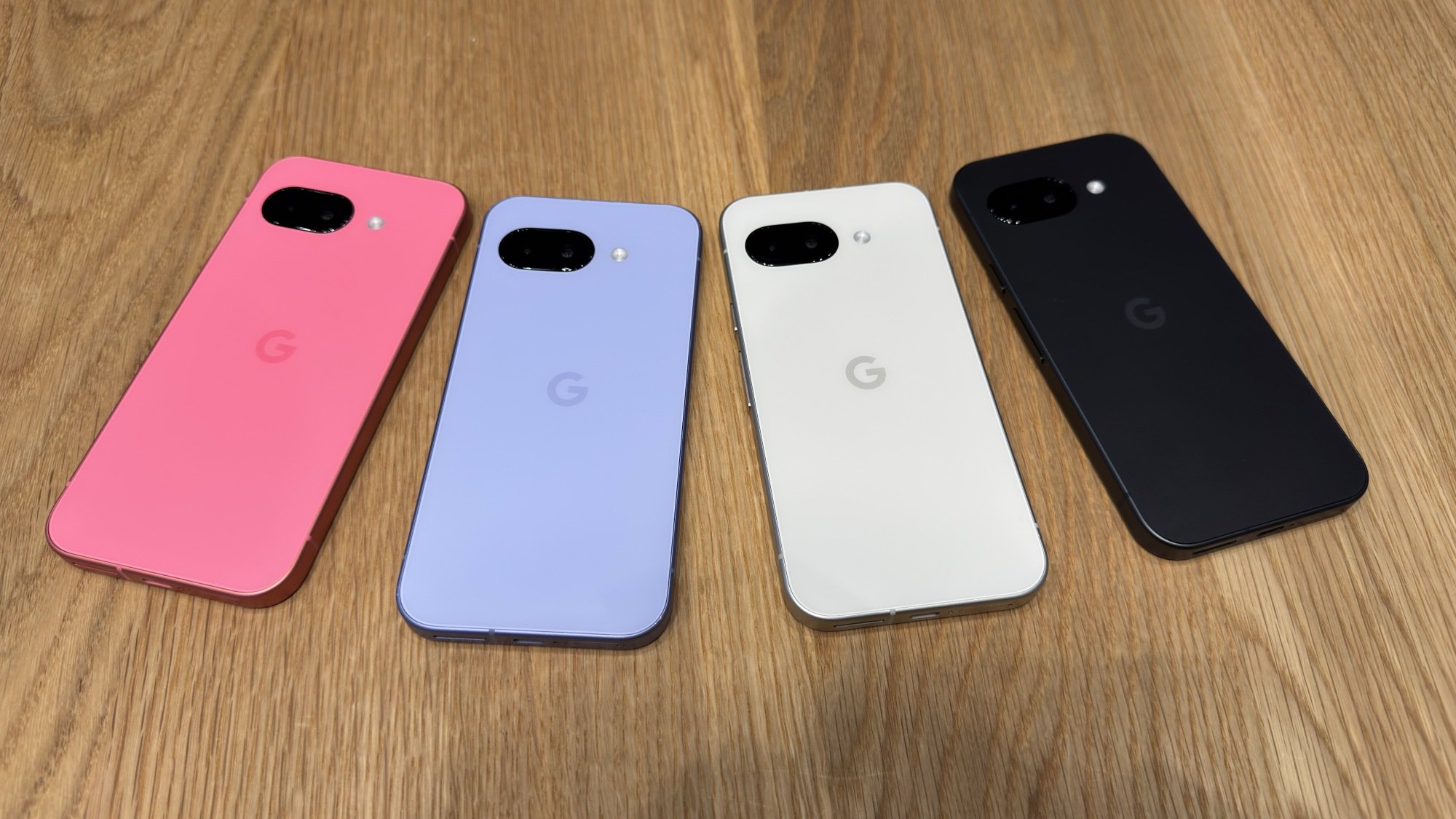Pixel 9a in multiple colors