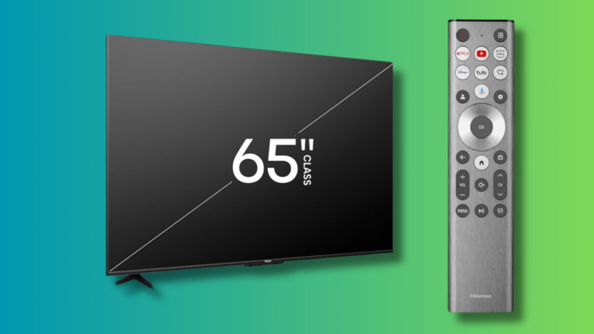 Incredible Deal: Score a 65-Inch 4K QLED TV for Under $500 Today!