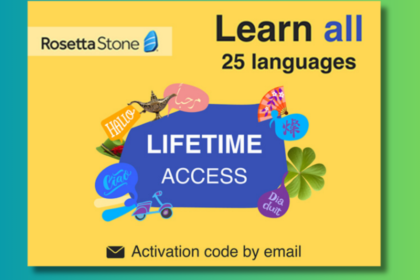 Massive Savings Available on a Lifetime Subscription to Rosetta Stone Today