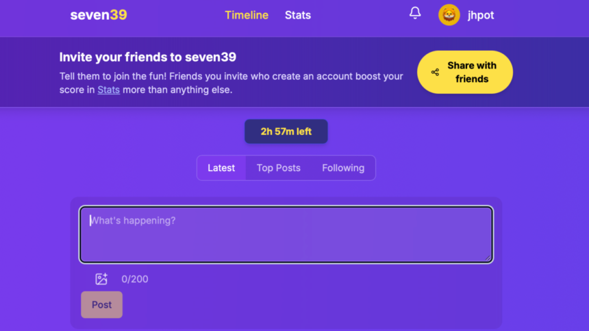 Exploring Seven39: A Social Network with Just Three Hours of Daily Access