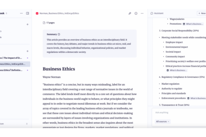 Scroll AI: A Minimalist Yet Powerful Tool for Effective Studying