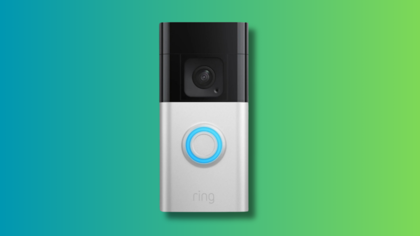 Save Big: Snag the Ring Battery Video Doorbell for Just $120 Today!