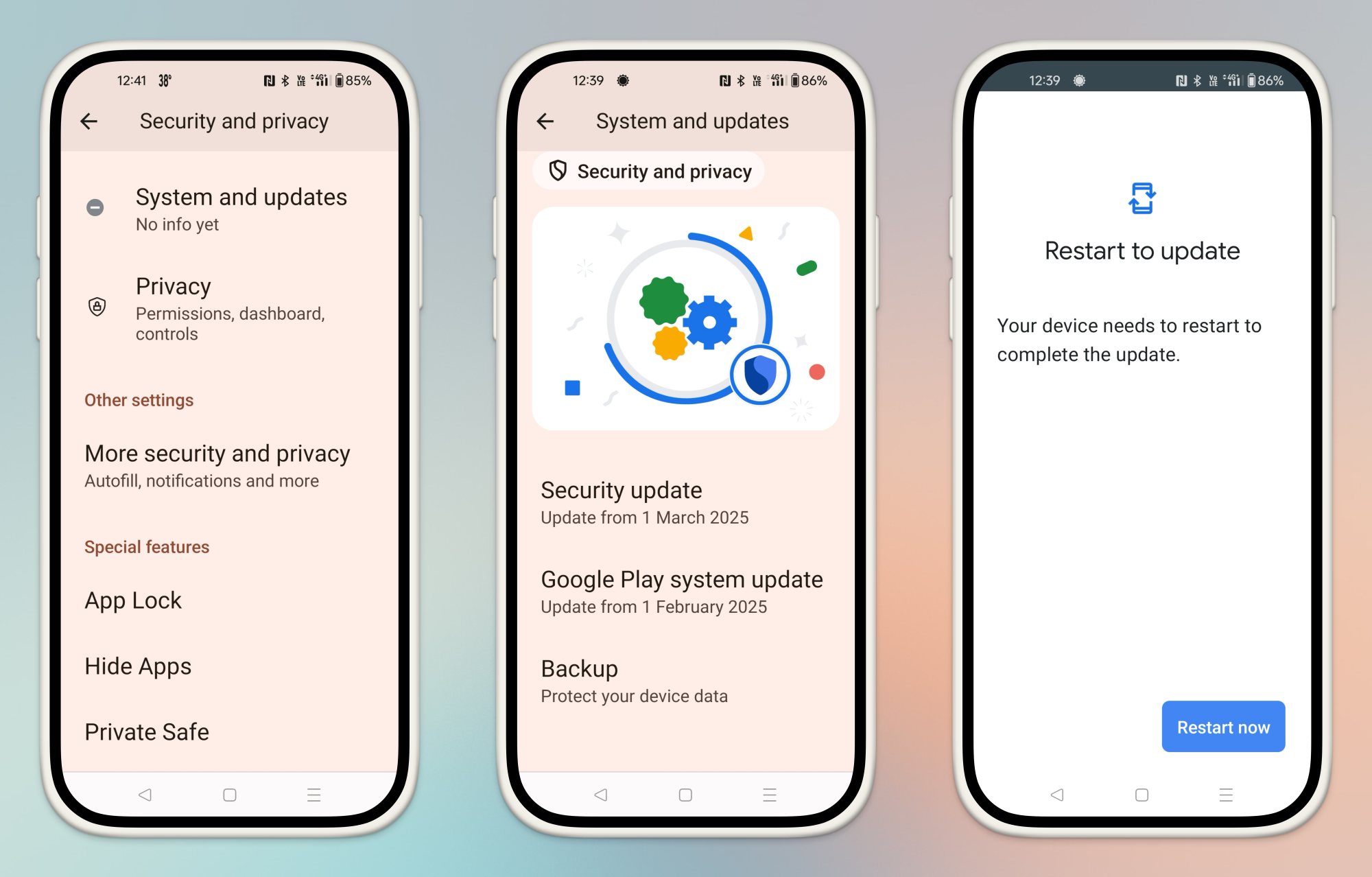 Google Play System Updates
