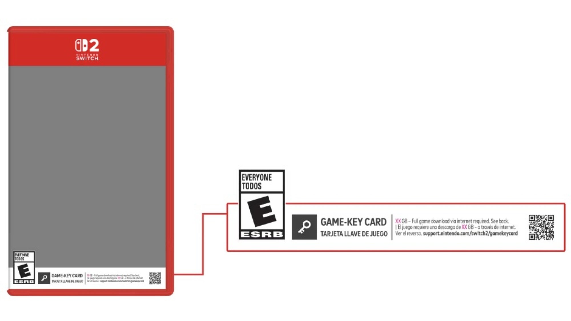 Switch 2 game-key card