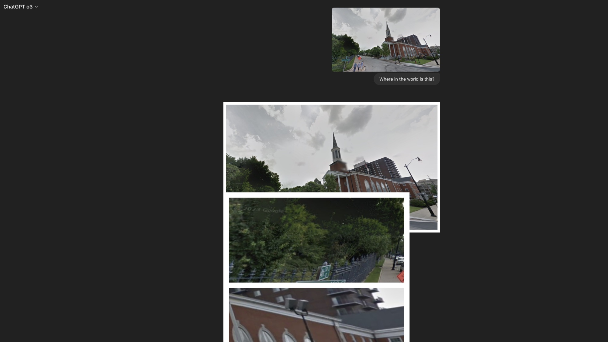 o3 facing challenges in location identification