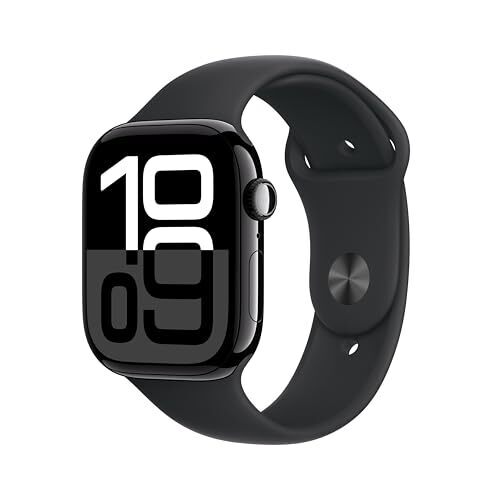 Apple Watch Series 10 [GPS 46mm] with Jet Black Aluminium Case