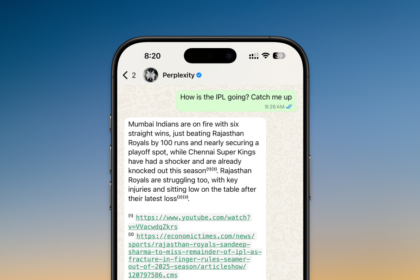 Engage with Perplexity AI Instantly via WhatsApp Messaging