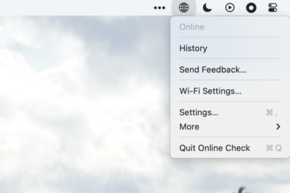 Get Notified Instantly When Your Mac Disconnected from the Internet with This App
