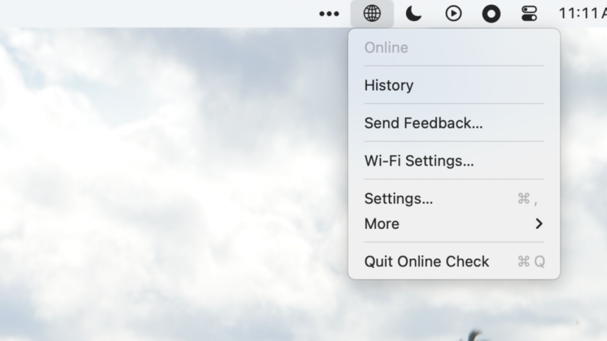 Get Notified Instantly When Your Mac Disconnected from the Internet with This App