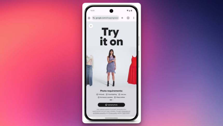 Experience Virtual Try-Ons for Clothing Using Google AI on Your Mobile Device