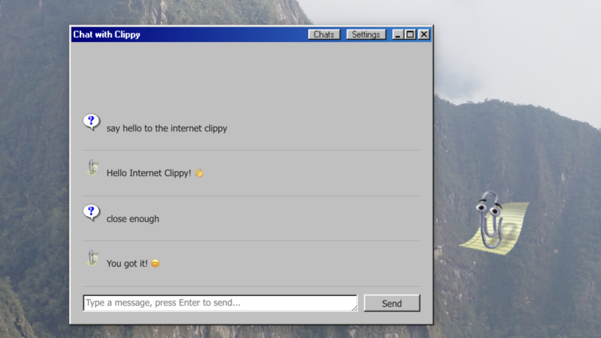 Introducing a Real-Life Version of AI Clippy