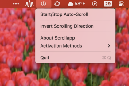 Implement Windows-Like Auto Scrolling Functionality on macOS with This Application