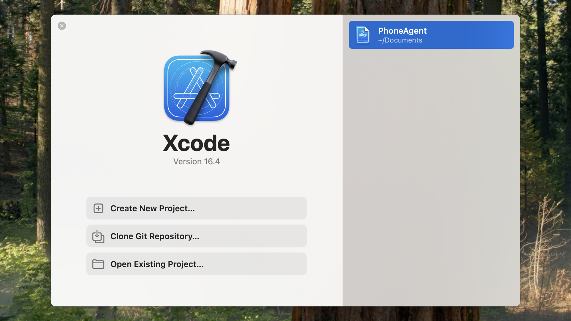 macOS Xcode