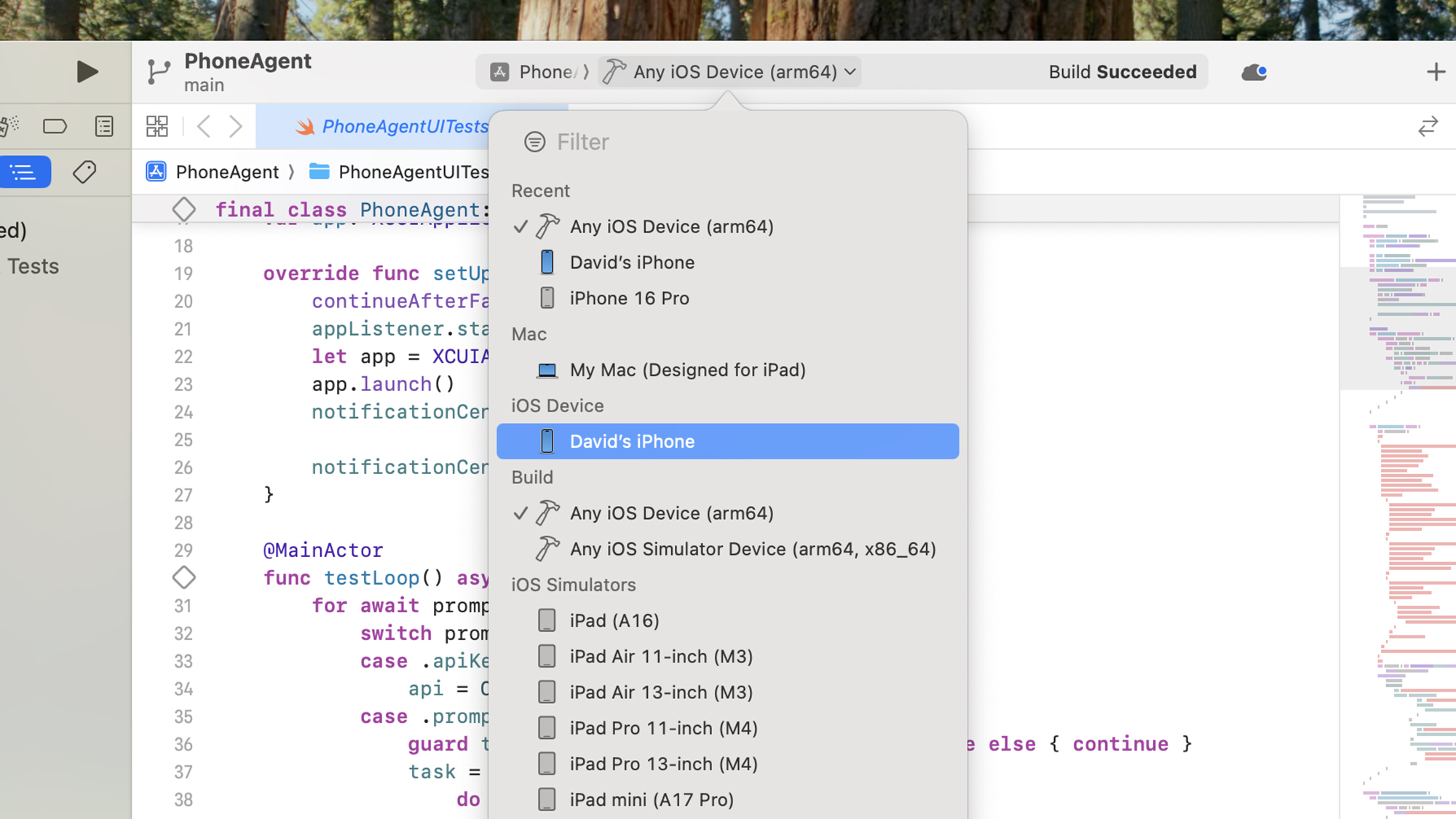 macOS Xcode