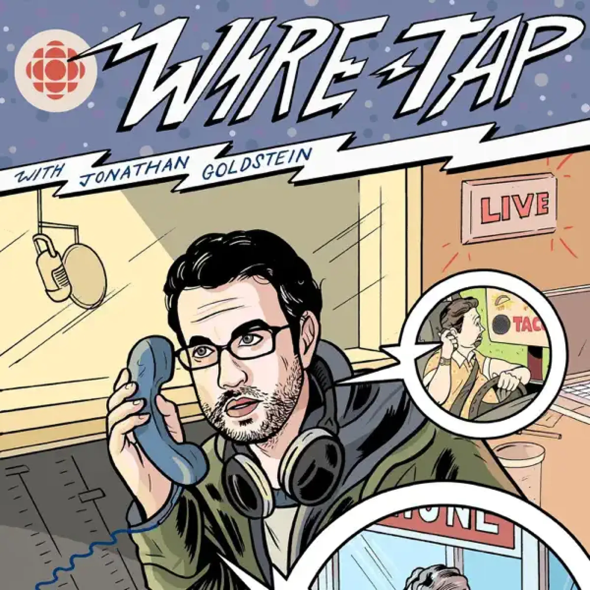 Wiretap podcast art