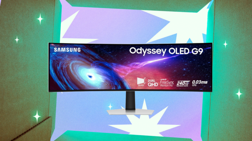 Massive $700 Discount on Trending Samsung Curved OLED Gaming Monitor for Prime Day