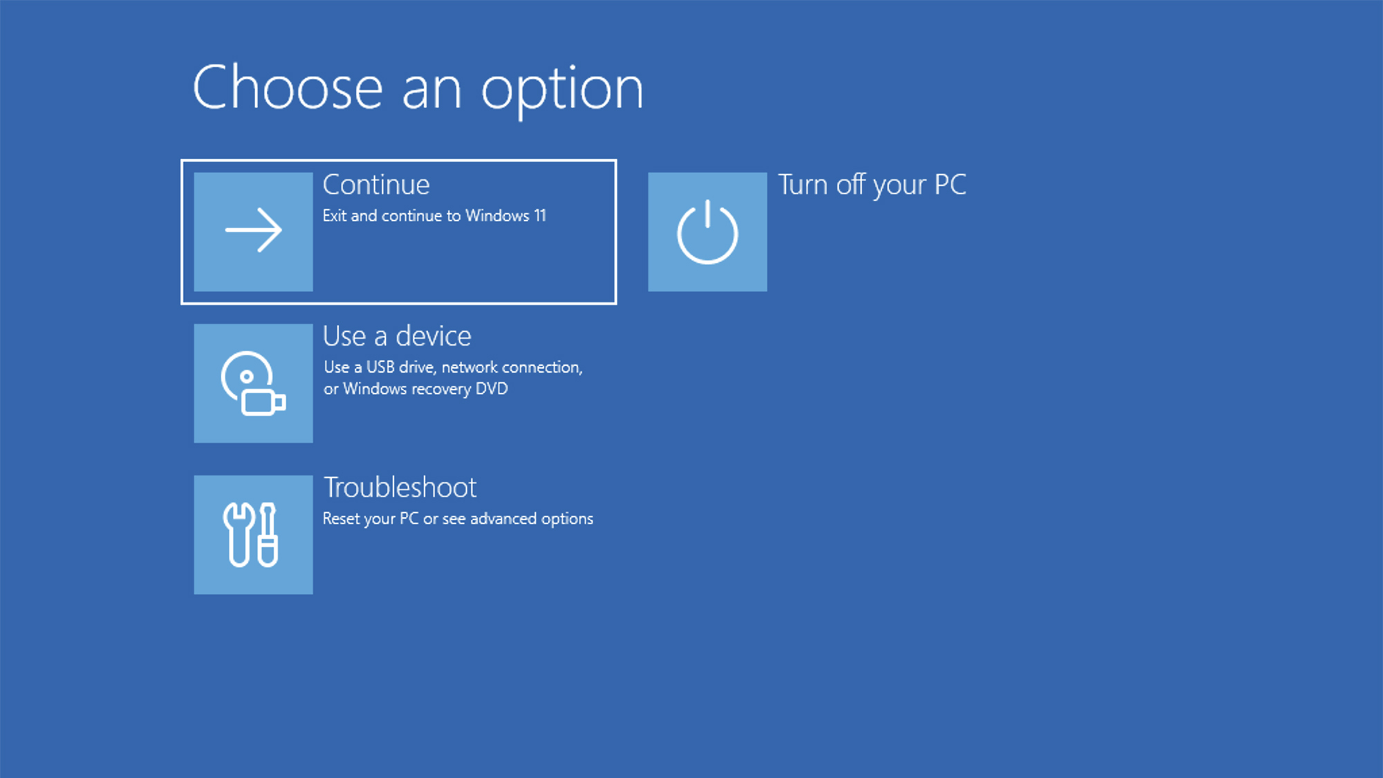 Windows Recovery Environment