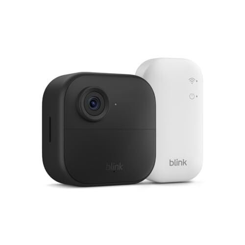 Blink Outdoor 4, wireless security camera with long battery life and HD capabilities.
