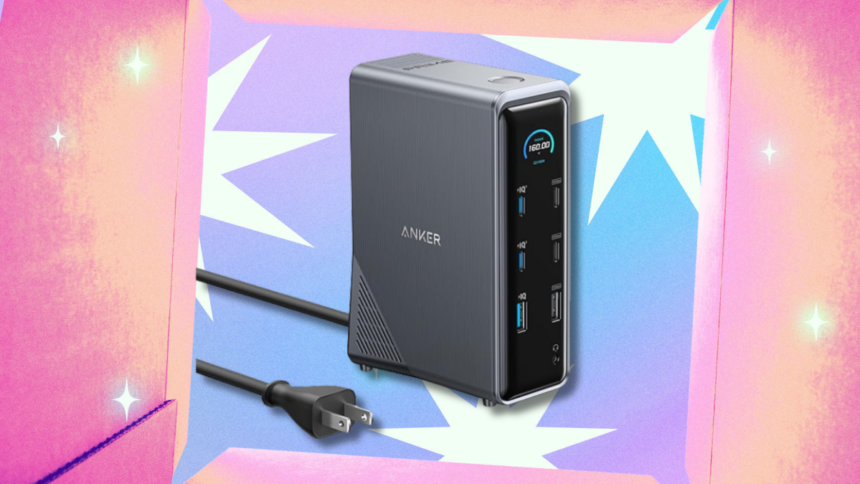 Limited Time Offer: Save $100 on the Versatile 14-in-1 Anker Docking Station Before Prime Day Concludes!