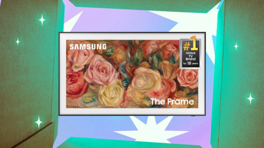 Incredible Discounts on Samsung’s Renowned ‘The Frame’ TV Just Hours Before Prime Day Concludes