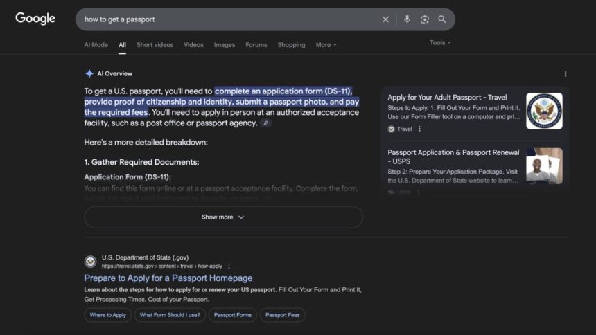 Three Methods for Excluding AI From Google Searches