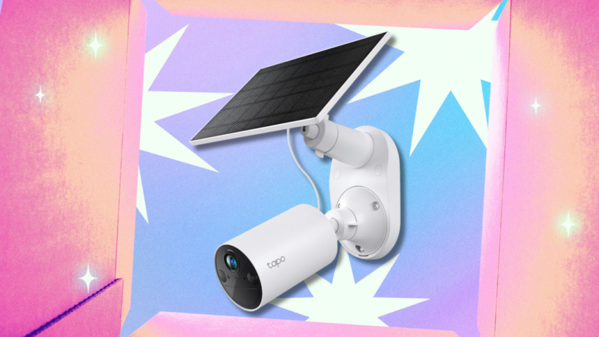 Affordable Solar-Powered Security Camera Available for Just $40