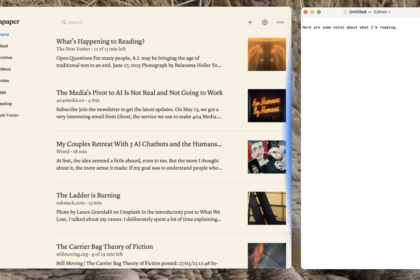 A Complimentary Mac Application that Seamlessly Merges Two Desktop Windows
