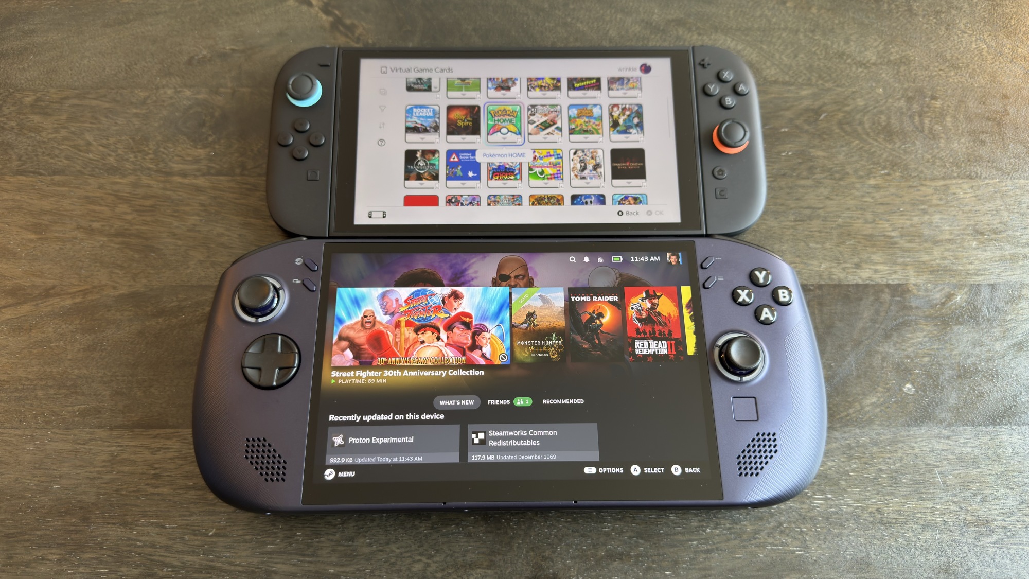 Switch 2 vs. Lenovo Legion Go S