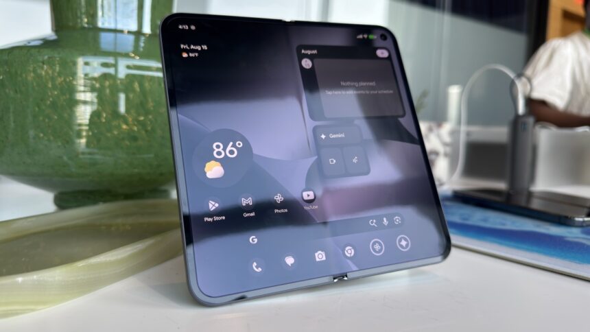 Introducing the Latest Pixel 10 Pro Fold: More Robust Yet Slightly Bulkier