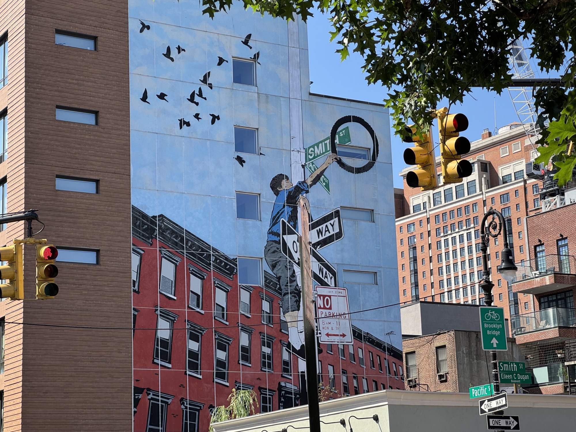 Ultra wide shot of construction taken on iPhone 15 Pro.